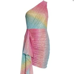 Prism PatBO metallic dress